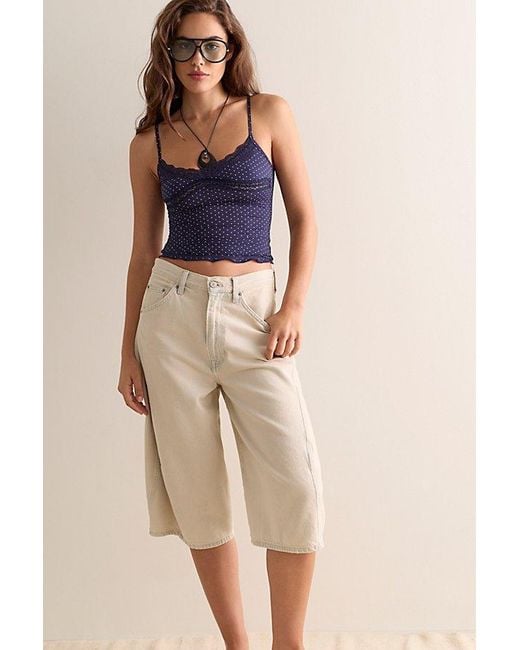 Intimately By Free People Blue Mix & Match Cami By