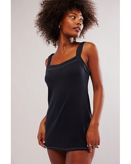 Free People Gray End Game Pointelle Nightie
