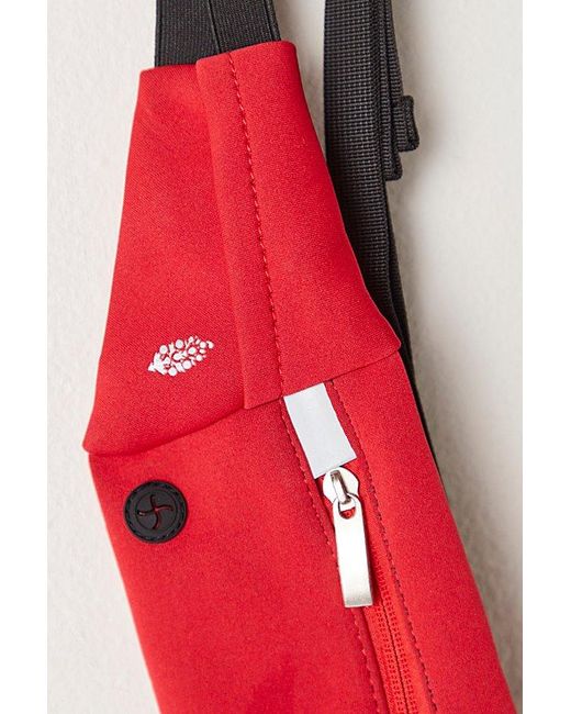 Fp Movement Red Runner Belt Bag