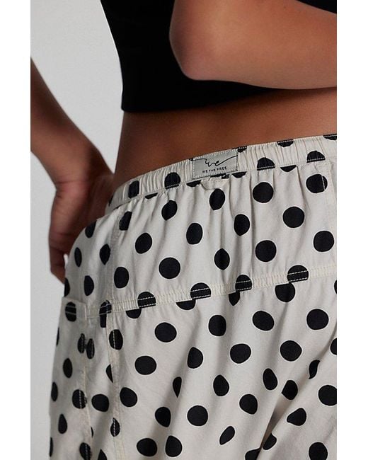 Free People Multicolor Need You Now Printed Cotton-Poplin Harem Pants
