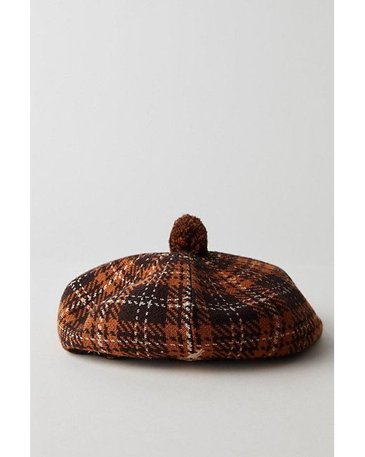 Kangol Brown New Heritage Flat Cap