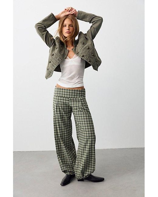 Free People Multicolor Lizzy Low-Rise Balloon Pants