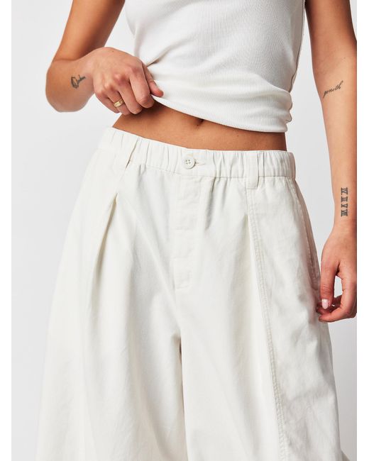 Free People Sophie Chino Pants in White | Lyst