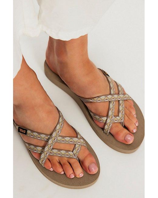 Teva Brown Olowahu Sandals