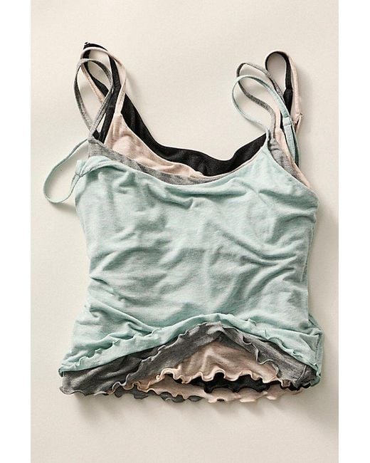 Intimately By Free People Blue Soft Company Cami