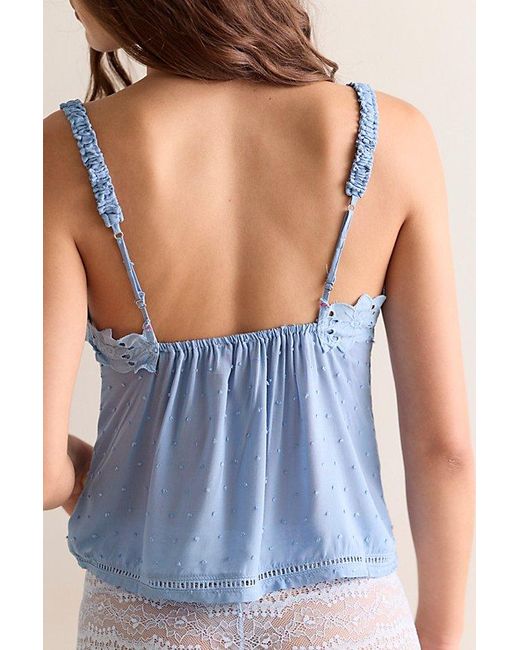 Intimately By Free People Blue Little Love Tank Top By
