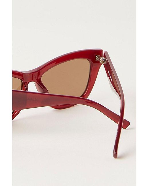 Le Specs Red Lumen Sunglasses