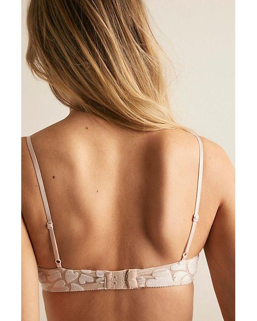 Only Hearts Natural Velvet Heart Uma Underwire Bra