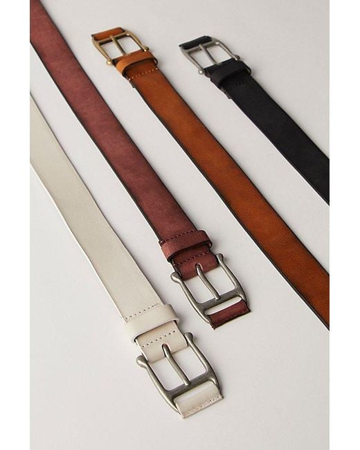 Free People Brown Carraway Leather Belt