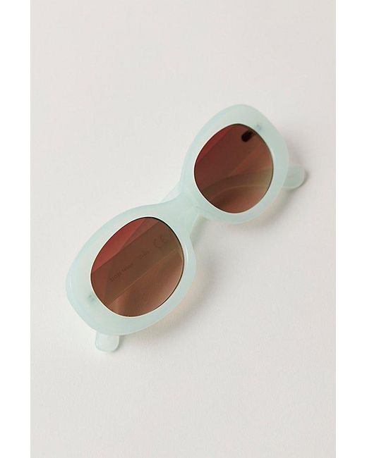 Free People Multicolor Thea Round Sunnies