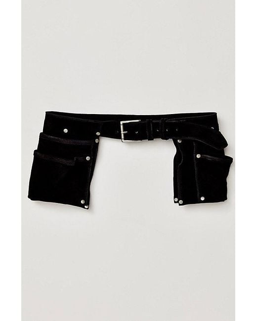 Free People Crew Cargo Pocket Belt in Black | Lyst display picture 2