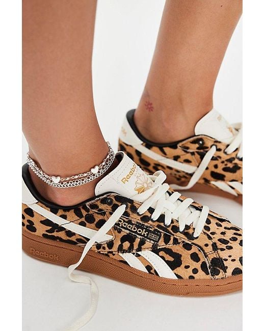 Reebok Brown Club C Grounds Sneakers