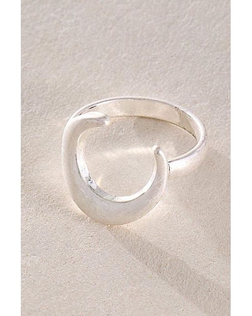 Free People Natural La Luna Ring
