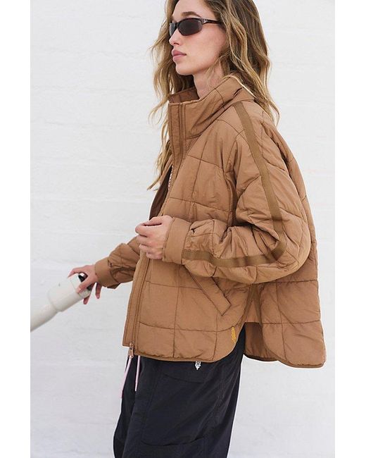 Fp Movement Blue Pippa Packable Puffer Jacket