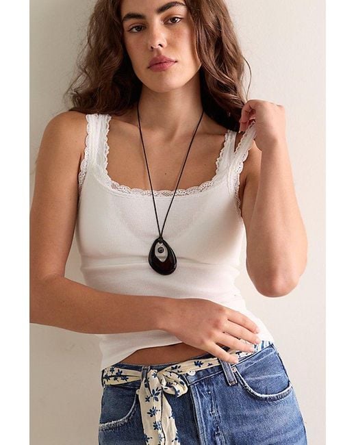 Intimately By Free People White Tea Party Cami By