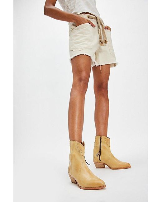 Free People White New Frontier Western Boot