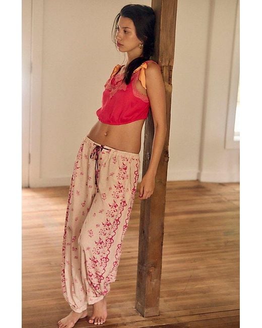 Free People Multicolor On Repeat Pj Pants