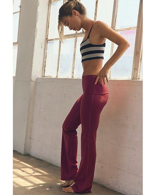 Fp Movement Multicolor Never Better Foldover Pants