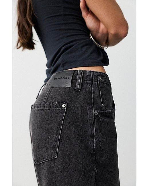 Free People Multicolor Leona Low-Rise Twisted Slim Jeans
