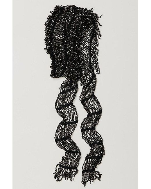 Free People Black Little Dancer Hair Scarf
