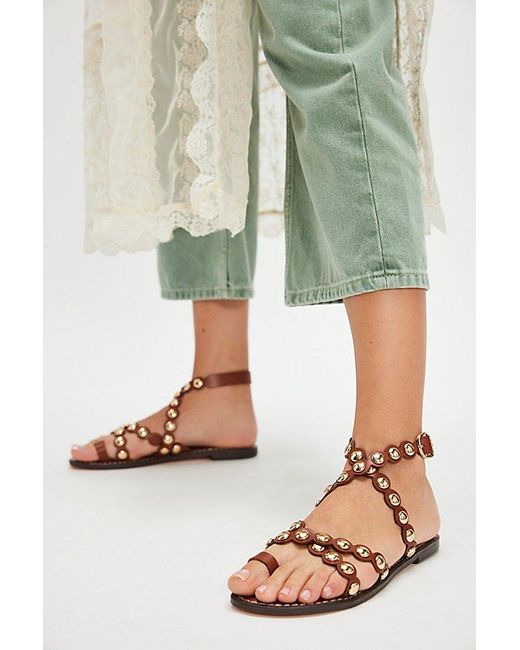 Sam Edelman Green Gloria Studded Sandals By