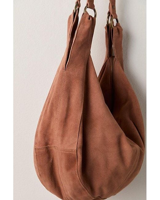 Free People Multicolor Roma Suede Tote Bag