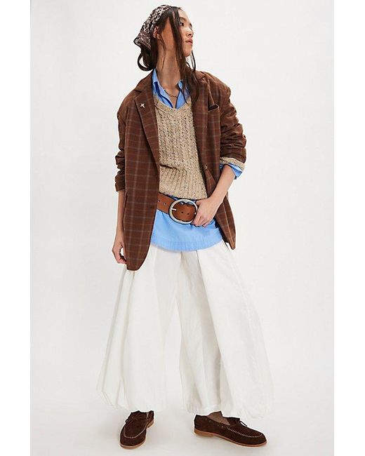 Free People Green Bubble Pop Pants