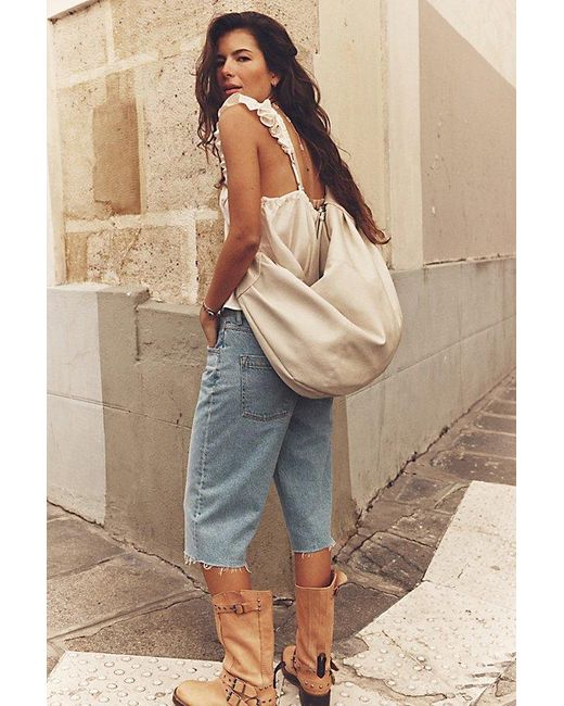 Free People Natural Slouchy Carryall