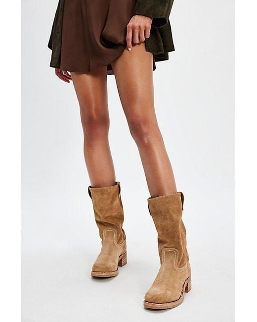 Frye Brown Campus 12R Boots