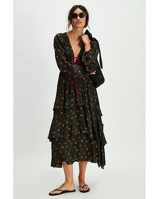 Free People Black Tried And True Maxi Dress