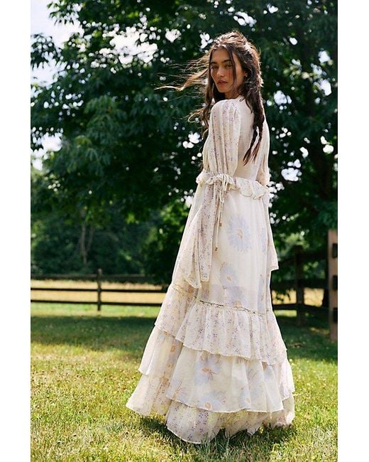 Free People Natural Calypso Maxi Dress