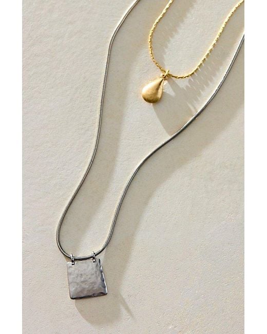 Free People Natural Relic Pendant Necklace