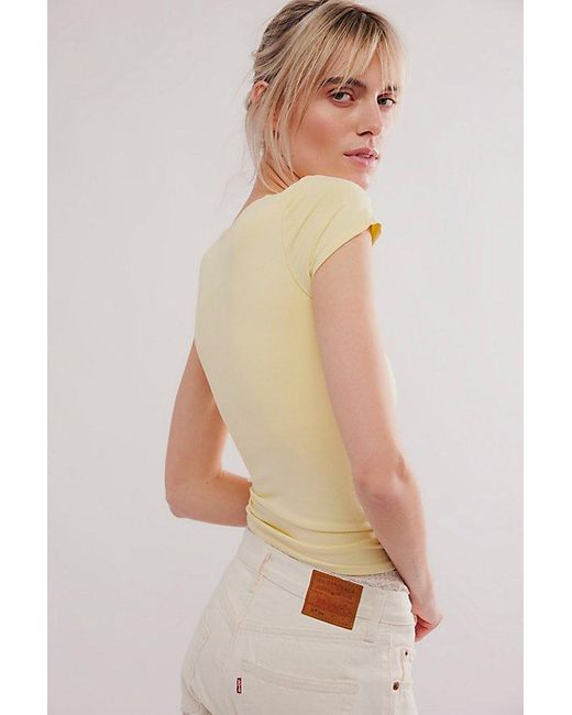 Intimately By Free People Natural Clean Lines Sunfade Ba