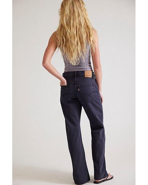 Levi's Blue Loose Boot Jeans