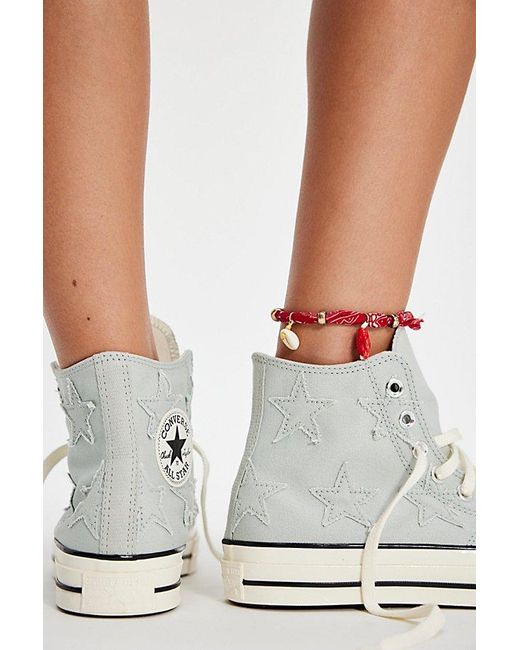 Converse White Chuck 70 Celestial Hi-Top Sneakers