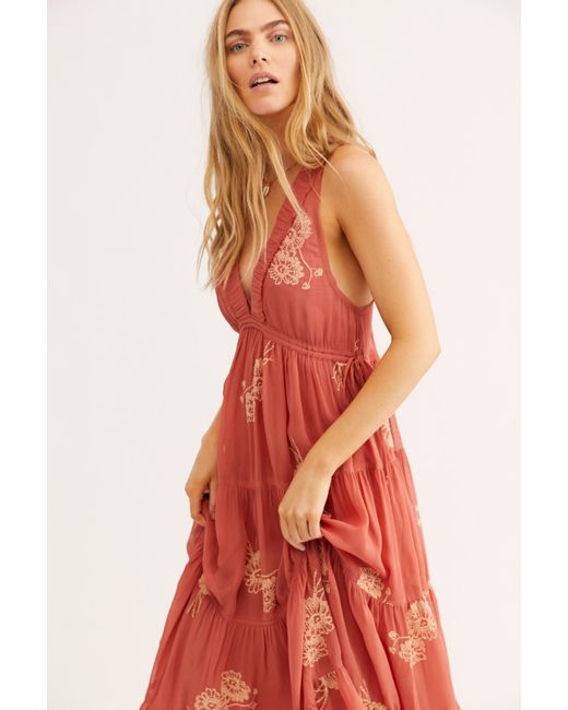 Run away with me embroidered sales midi dress