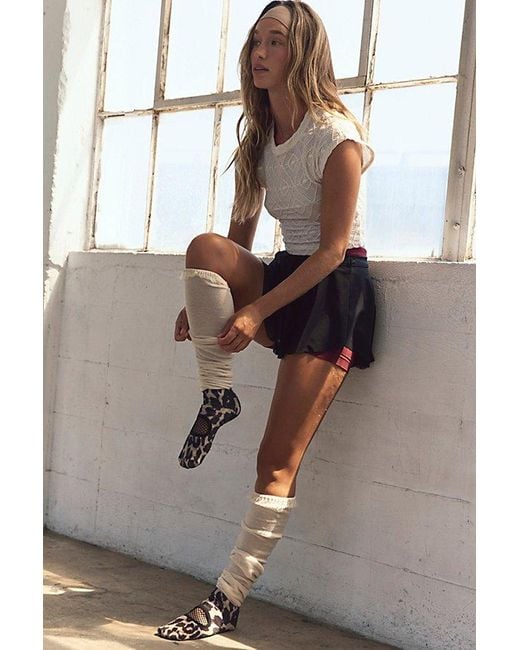 Fp Movement White Devoted Crochet Tee