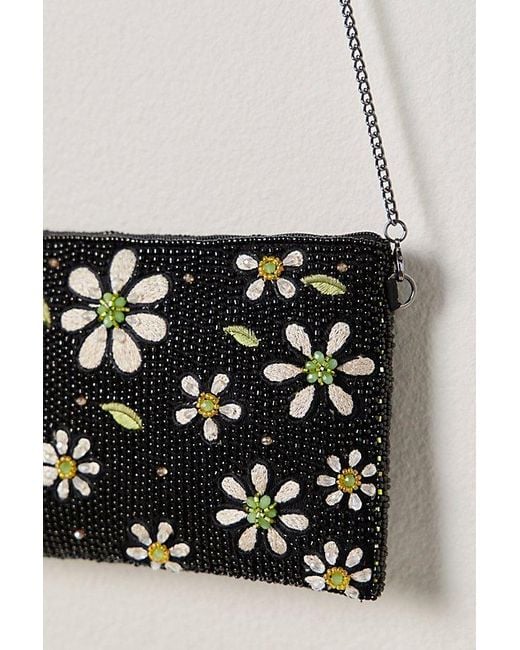 Mary Frances Multicolor Beaded Crossbody Phone Bag