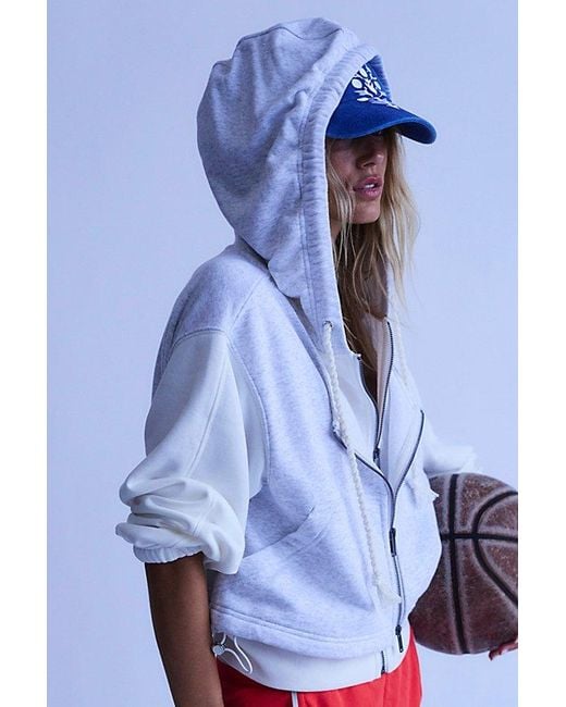 Fp Movement Blue Two Step Zip Up
