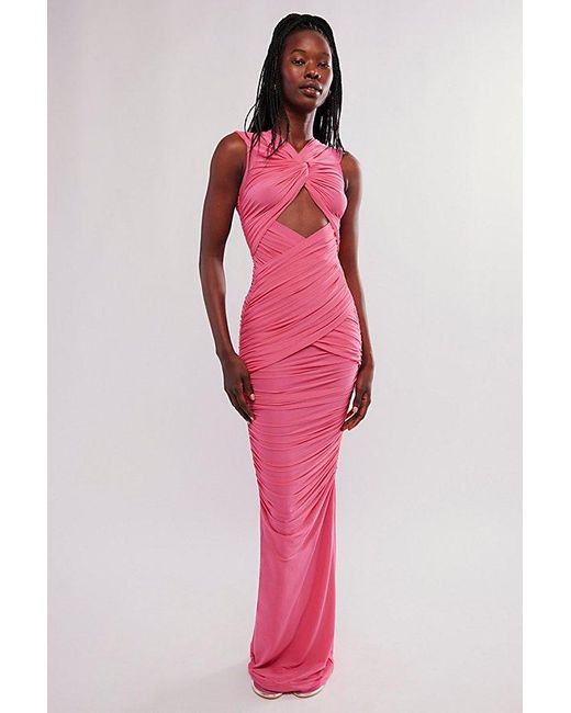 Ronny Kobo Pink Nasha Dress