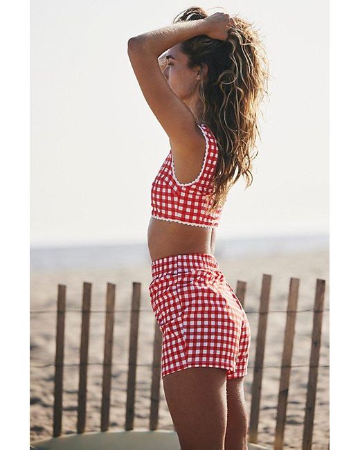 Hammies Red Cabana Trunks