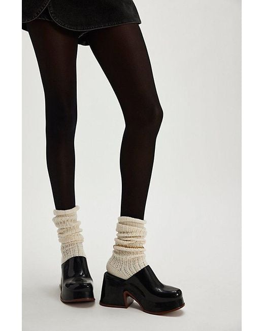Melissa Black Mia Platform Clog