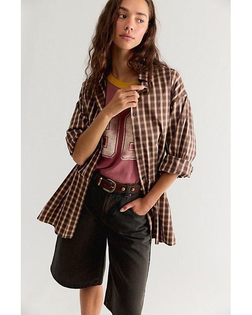 BLANCA STUDIO Brown Winnie Mini Dress