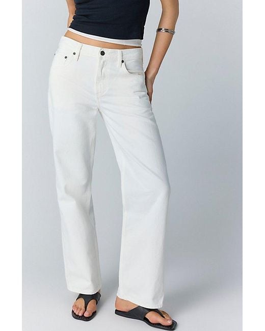Ash White Noa Thong Sandals By