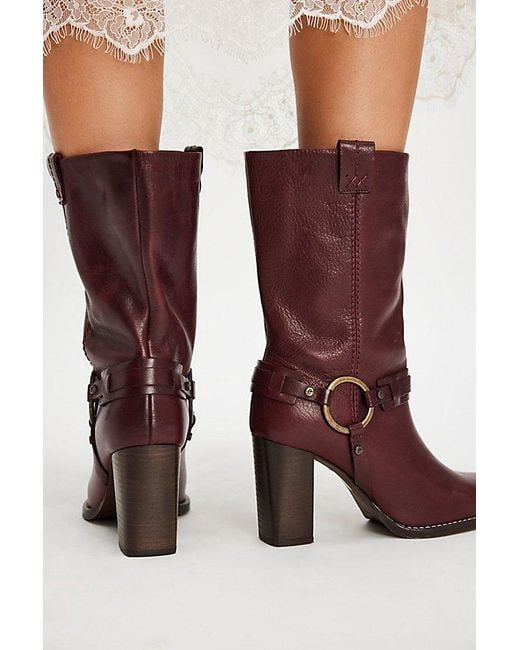 Free People Multicolor Hayden Harness Boots