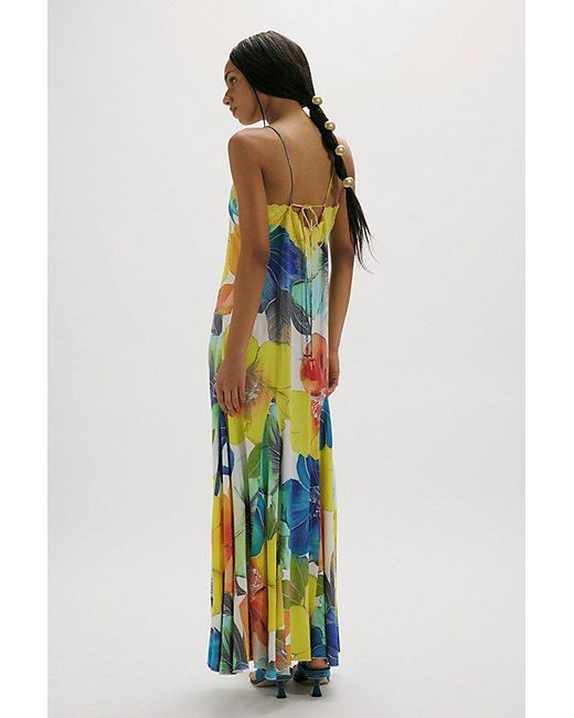 Free People Metallic Bloomspell Maxi Dress