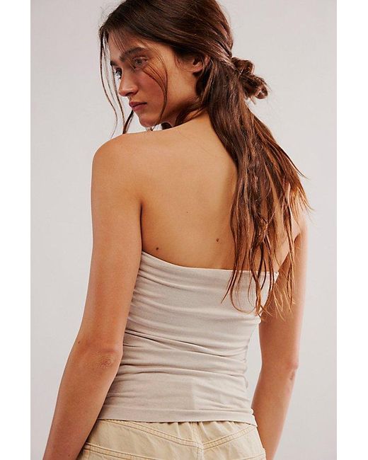 Intimately By Free People Natural The Carrie Tube Top