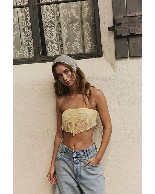 Intimately By Free People Multicolor Lace Scarf Bandeau By