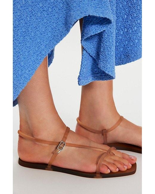 FP Vegan Collection Blue Sugar Rush Jelly Sandals By