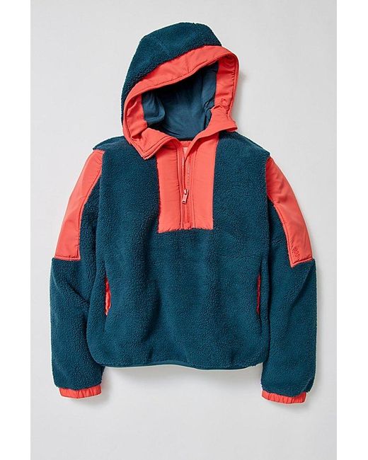Fp Movement Red Lead The Pack Pullover Fleece